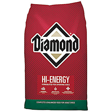Hi-Energy Adult Dry Dog Food, 50 lbs