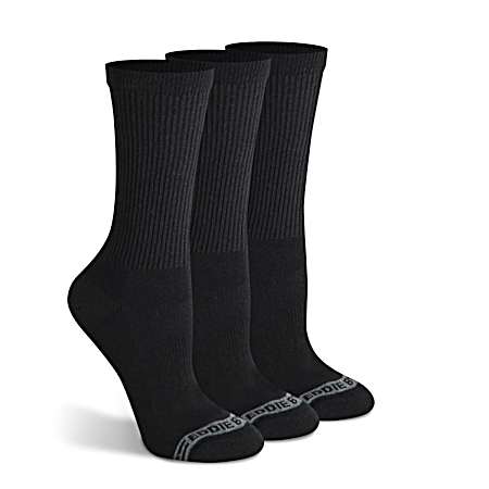 Women's Crew Socks - 3 Pk