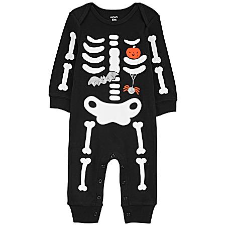Infant Halloween Skeleton Jumpsuit