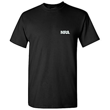 Men's Black Tonal American Flag Short Sleeve Shirt