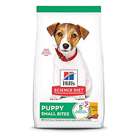 Science Diet Puppy Small Bites Chicken & Brown Rice Recipe Dry Dog Food