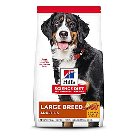 Science Diet Adult Large Breed Chicken & Barley Recipe Dry Dog Food