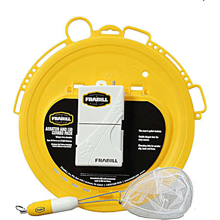 Bucket Lid w/Aerator and Net