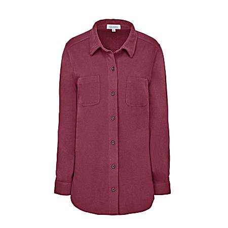 Women's Heavy Twill Button Front Tunic