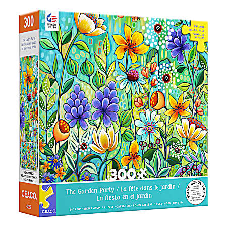 Fields and Flowers Puzzle - 300 Assorted