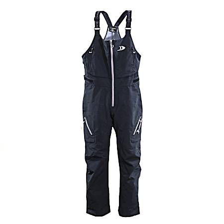 Men's Torrent Black/Grey Equidry Rain Bibs