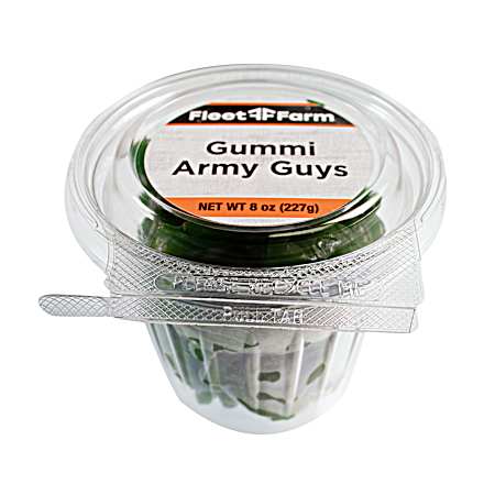 8 oz Gummi Army Guys Candy