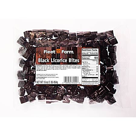 16 oz Black Licorice Bites