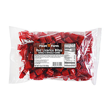 16 oz Red Licorice Bites