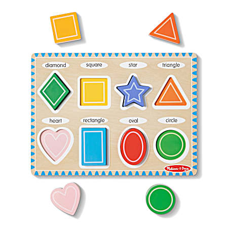 8-piece Shapes Chunky Puzzle