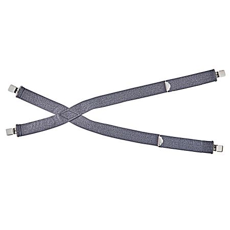 Men's Gray Dress Suspenders