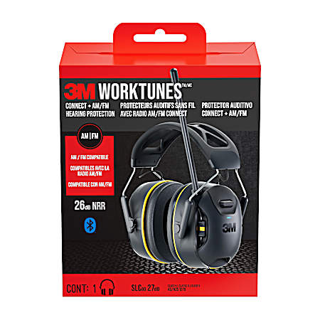 WorkTunes™ Connect + AM/FM Wireless Hearing Protector with Bluetooth® Technology