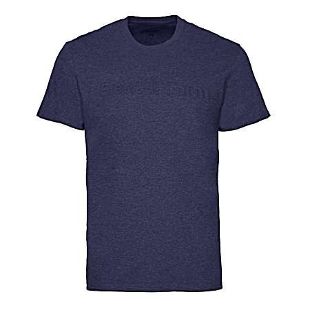 Men's Navy Graphic Short Sleeve Shirt