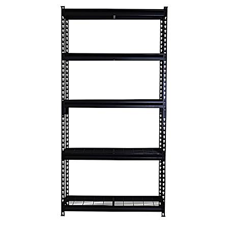 5-Tier Upright Shelving - 1000 lb Loading Capacity
