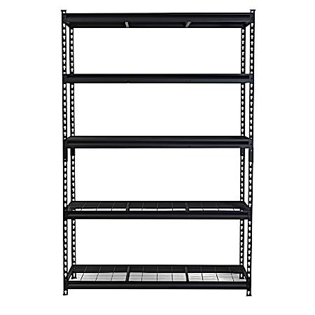 5-Tier Upright Shelving - 1000 lb Loading Capacity