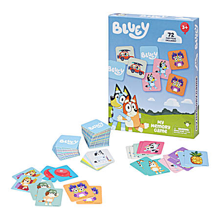 Bluey Memory Matching Game
