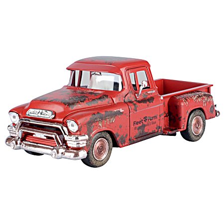 1:24 Barn Find - 1955 GMC Blue Chip Pickup Fleet Farm Version