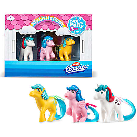 Mini Classic Pony - 3 Pk.