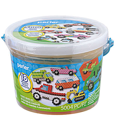 Fun On Wheels Small Bucket Perler Beads