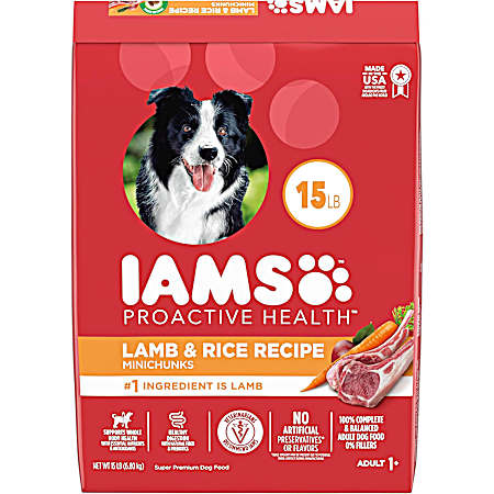 Proactive Health Adult Sensitive Skin & Stomach Lamb & Rice Dry Dog Food