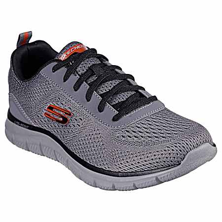Men's Charcoal Track - Leshure Shoes