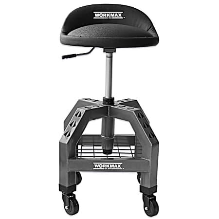Premium Adjustable Swivel Roller Shop Stool