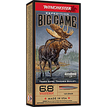 6.8 Western 165gr Expedition Big Game Accubond LR - 20 Rounds