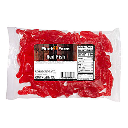16 oz Red Fish Gummies