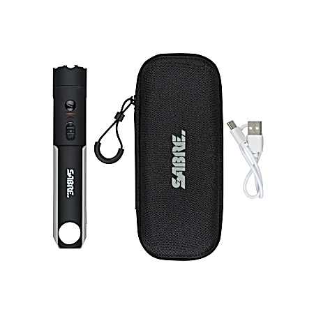 2-in-1 Stun Gun w/ LED Flashlight