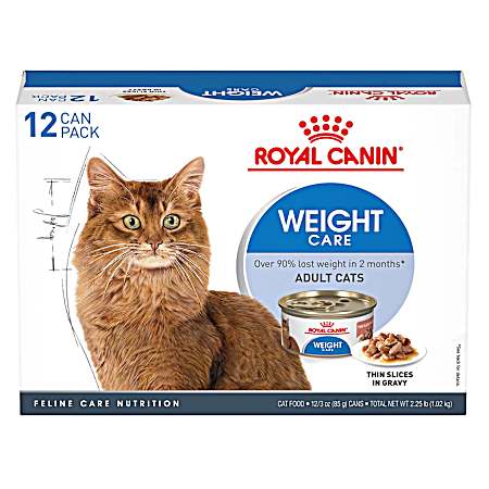 Weight Care Thin Slices in Gravy Canned Adult Cat Food - 12 Pk