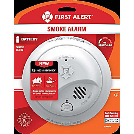 RV Approved Battery-Operated Smoke Alarm