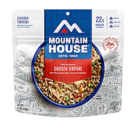 4.2 oz Freeze Dried Chicken Teriyaki With Rice Pouch