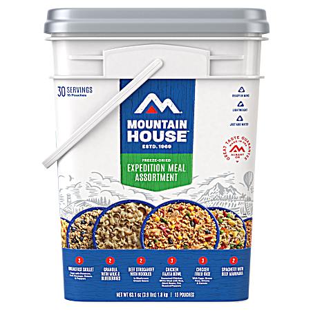 Expedition Meal Assortment Bucket - 5 Day Meal Kit