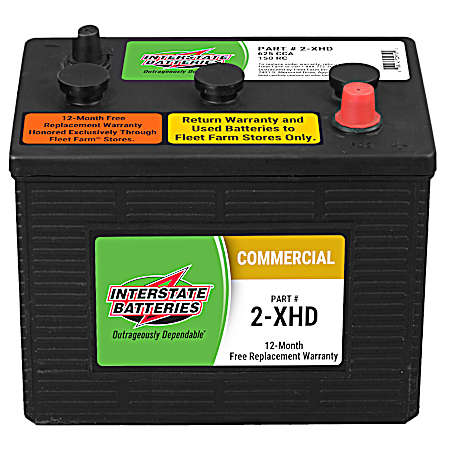 Commercial Battery 6V 625 CCA 150 RC