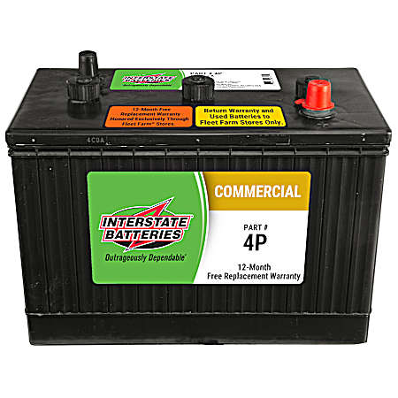 Commercial Battery 6V 1000 CCA 295 RC