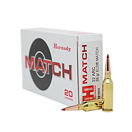 .22 ARC 88gr Eld Match - 20 Rounds