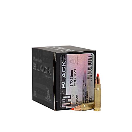 5.7 x 28mm 40gr Black FTX - 25 Rounds