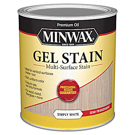 1 qt. Simply White Gel Stain