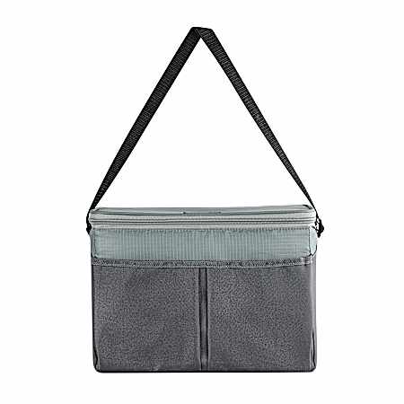 Collapse & Cool 12-Can Soft-Side Cooler, Castlerock Gray