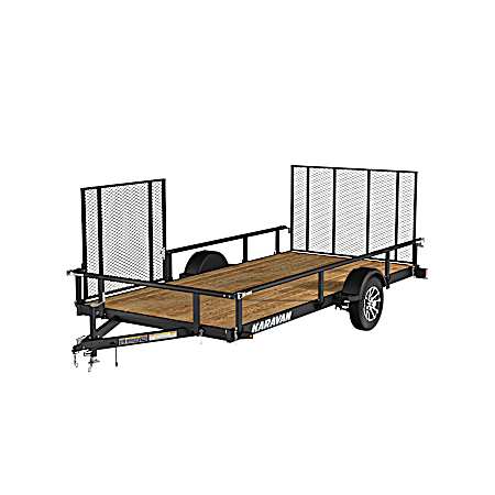 7 ft. x 14 ft. Pro Side Load ATV/UTV Trailer