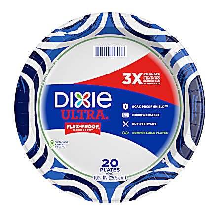 10 In. Ultra Plates - 20 Ct.