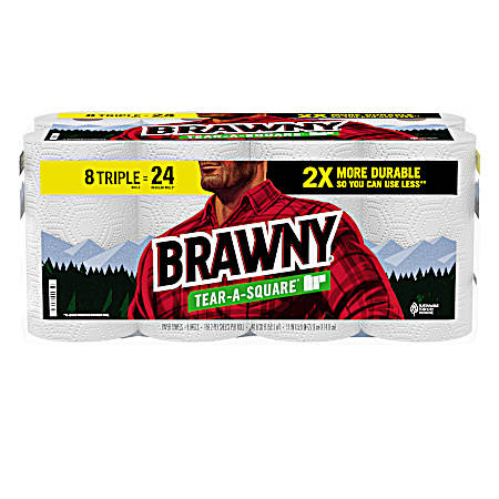 Pick-A-Size 8 Triple Roll White Paper Towel