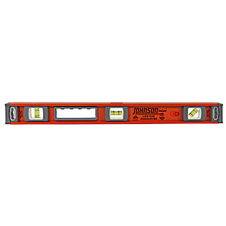 24 in Magnetic Heavy Duty I-Beam Aluminum Level