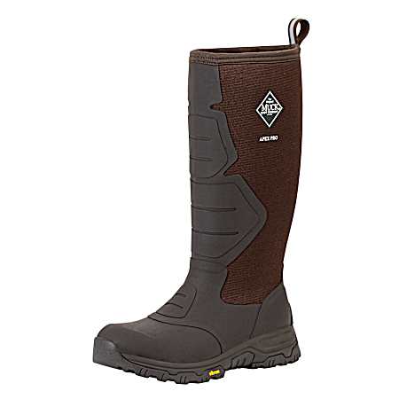 Men's Brown Apex Pro Vibram Arctic Grip All-Terrain Boot