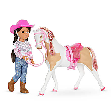 14 in Doll w/Horse Bria & Bonnie