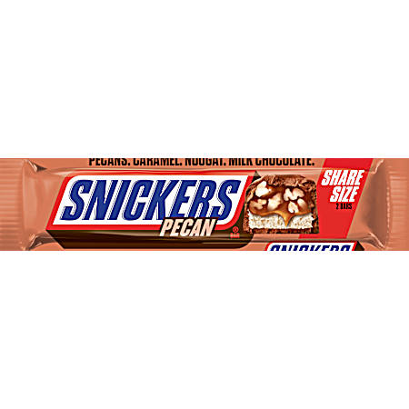 2.82 oz Pecan Milk Chocolate Candy Bar