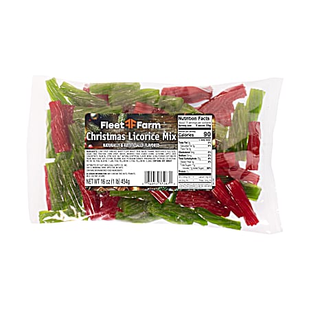 16 oz Christmas Licorice Bites