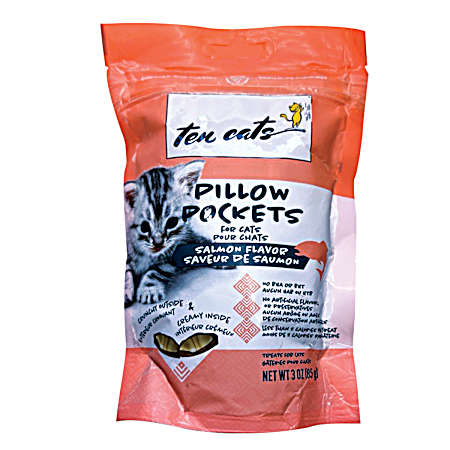 3 oz Salmon Flavor Pillow Pockets