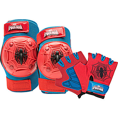 Spider-Man Protective Pad and Glove Set