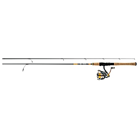 6 ft 6 in ML Gold/ Blue Revros LT Spinning Combo